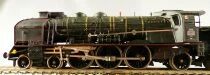 Jouef 8255 Ho Sncf Loco Vapeur 231 K 82 Pacific Nord Tender 38A1 Calais Eclairage sans Boite