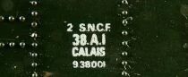 Jouef 8255 Ho Sncf Loco Vapeur 231 K 82 Pacific Nord Tender 38A1 Calais Eclairage sans Boite