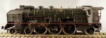 Jouef 8255M Ho Sncf Loco Vapeur 231 K 82 Pacific Nord Tender 38A1 Calais Patinée Boite Rouge