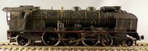 Jouef 8255M Ho Sncf Loco Vapeur 231 K 82 Pacific Nord Tender 38A1 Calais Patinée Boite Rouge