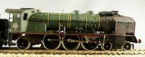 Jouef 8256 Ho Sncf Loco Vapeur 231 K 72 Pacific Sud Est Tender 30A287 Dijon Digitalis&eacute;e Boite Bleue