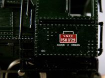 Jouef 8265 Ho Sncf Loco Vapeur 150 X 29 Tender 34 X 157 Audun le Roman Eclairage sans Boite