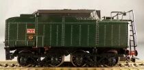 Jouef 8265 Ho Sncf Loco Vapeur 150 X 29 Tender 34 X 157 Audun le Roman Eclairage sans Boite