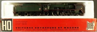 Jouef 8269 Ho Sncf Loco Vapeur 141 P 102 Mikado Tender 36P15 V�nissieux Proche Neuve Boite