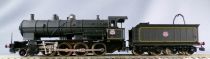 Jouef 8282 Ho Sncf Steam Loco 2-8-0 140 C 231 Consolidation West with Lighting Tender 18C436 Mantes Red Box 2