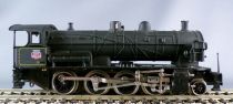 Jouef 8282 Ho Sncf Steam Loco 2-8-0 140 C 231 Consolidation West with Lighting Tender 18C436 Mantes Red Box 2