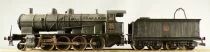 Jouef 8282 Ho Sncf Steam Loco 2-8-0 140 C 231 Consolidation Western Tender 18 C 436 Mantes Weathered no Box 