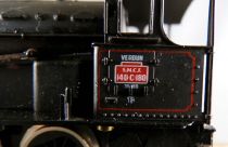 Jouef 8283 Ho Sncf Loco Vapeur 140 C 180 Verdun Tender 34-X-93 sans Boite 