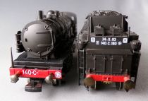 Jouef 8283 Ho Sncf Loco Vapeur 140 C 180 Verdun Tender 34-X-93 sans Boite 