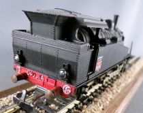 Jouef 8300 Ho Sncf Loco Vapeur 040 TA 112 Cabine Ouverte Batignolles Eclairage Figurines
