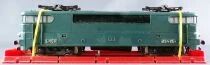 Jouef 833 Ho Sncf Electric Loco BB 9288 Green Livery 12V DC Clear Plastic Box