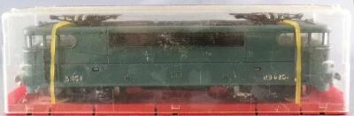 Jouef 833 Ho Sncf Loco Electrique BB 9201 Livr�e Vert 12V Boite Vitrine
