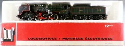 Jouef 8351 Ho Sncf Loco Vapeur 231 C 60 Tender 35-60 Eclairage Boite Rouge