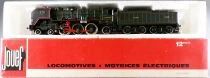 Jouef 8351 Ho Sncf Loco Vapeur 231 C 60 Tender 35-60 Eclairage Boite Rouge