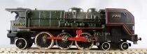 Jouef 8351 Ho Sncf Loco Vapeur 231 C 60 Tender 35-60 Eclairage Boite Rouge