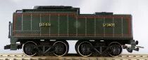 Jouef 8351 Ho Sncf Loco Vapeur 231 C 60 Tender 35-60 Eclairage Boite Rouge