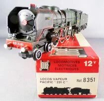 Jouef 8351 Ho Sncf Steam Loco 4-6-2 231 C60 Tender 35-60 Lightning Red Box