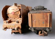 Jouef 835E Ho Sncf Steam Loco 4-6-2 231 C Pacific North Tender 35 60 Lighting Reainted Works