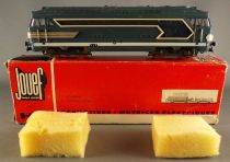Jouef 841E Ho Sncf Diesel Loco BB 67001 Blue Lightning Red Sleeve Box