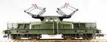 Jouef 842E Ho Sncf Electric Loco BB 13001 Green Livery Lightning no Box