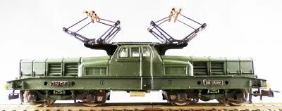 Jouef 842E Ho Sncf Loco Electrique BB 13001 Livr�e Vert Eclairage sans Boite