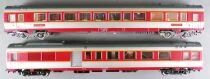 Jouef 8435 5341 8641 8642 5343 Ho Sncf Rame TEE Grand Confort Loco CC 6505 4 Voitures Eclairage Boite