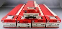 Jouef 8435 5341 8641 8642 5343 Ho Sncf Rame TEE Grand Confort Loco CC 6505 4 Voitures Eclairage Boite