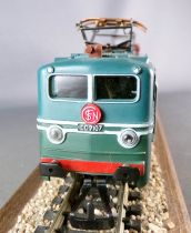 Jouef 8445 Ho Sncf Electric Loco CC 7107 Lightning Red Box