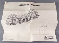 Jouef 8483 Ho Sncf Electric Loco 2D2 9135 Green Lighting Boxed