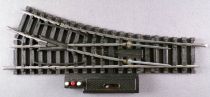 Jouef 84E Ho 1 x Electric Control Right Point R385 Steel Tracks Red Box