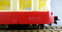 Jouef 851 Ho Sncf Remorque XB 8147 Evreux Autorail Unifi&eacute; 300CV Picasso sans Boite