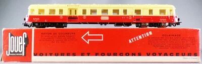 Jouef 851 Ho Sncf Trailer XB 8147 Evreux Railcar 300CV Picasso Vg Boxed