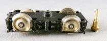 Jouef 8520 8605 Ho Sncf Pi&egrave;ce D&eacute;tach&eacute;e Bogie avec Roues M&eacute;tal pour Autorail Panoramique X 4203