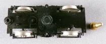 Jouef 8520 8605 Ho Sncf Spare Part Bogie with Metallic Wheels for Panoramic Railcar X 4203