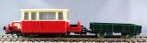 Jouef 8525 Ho Sncf Diesel Maintenance Track Motor Car Du 65 & Gondola Wagon no Box