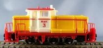 Jouef 8527 Ho Sncf Loco Diesel Hydraulique C 260 Mak 3 Jaune Boite Rouge