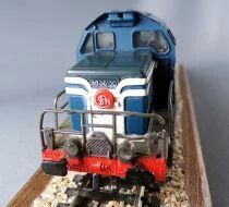 Jouef 853 EI Ho Sncf Diesel Loco BB 66150 Black Buffers Reversed Lightning