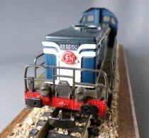 Jouef 853 EI Ho Sncf Loco Diesel BB 66150 Tampons Noirs  Eclairage Invers&eacute;