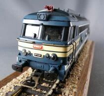 Jouef 8539 Ho Sncf Loco Diesel BB 67407 Livr&eacute;e Bleu sans Boite Fonctionne