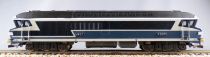 Jouef 8570 Ho Sncf Diesel Loco CC 72001 Blue Livery Reversed Lightning no Box