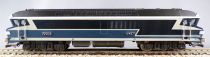 Jouef 8570 Ho Sncf Loco Diesel CC 72001 Livrée Bleu Eclairage Inversé sans Boite