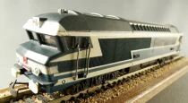 Jouef 8570 Ho Sncf Loco Diesel CC 72001 Livr&eacute;e Bleu Eclairage sans Boite