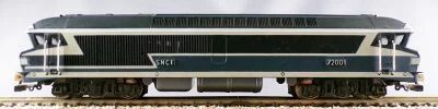 Jouef 8570 Ho Sncf Loco Diesel CC 72001 Livr�e Bleu sans Boite