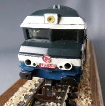 Jouef 8571 Ho Sncf Diesel Loco CC 72001 Blue Livery Lighting no Box