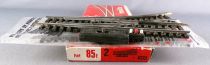 Jouef 85E Ho 2 Aiguillages Electriques à Gauche Rails Acier R 385 Boite Rouge