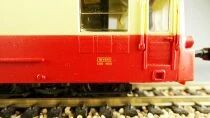 Jouef 8601 Ho Sncf Autorail Diesel Picasso XBD 4051 Nevers Eclairage Boite Bleue