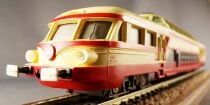 Jouef 8605 Ho Sncf Panoramic Railcar 34 T-X 4203 no Box