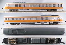 Jouef 8611 5491 5492 5493 5494 Ho Sncf Boxed Turbotrain Set 5 Elements with Lightning