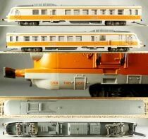 Jouef 8611 5491 5492 5493 5494 Ho Sncf Rame Turbotrain Rtg 5 El&eacute;ments Eclairage Boite Bleue