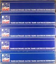 Jouef 8611 5491 5492 5493 5494 Ho Sncf Rame Turbotrain Rtg 5 El&eacute;ments Eclairage Boite Bleue